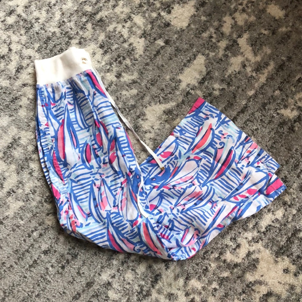 Lilly Pulitzer Pants In Red Right Return